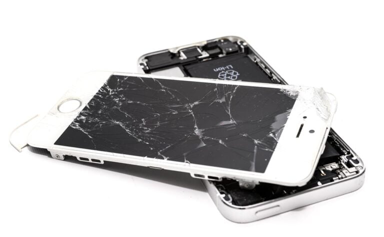 broken screen