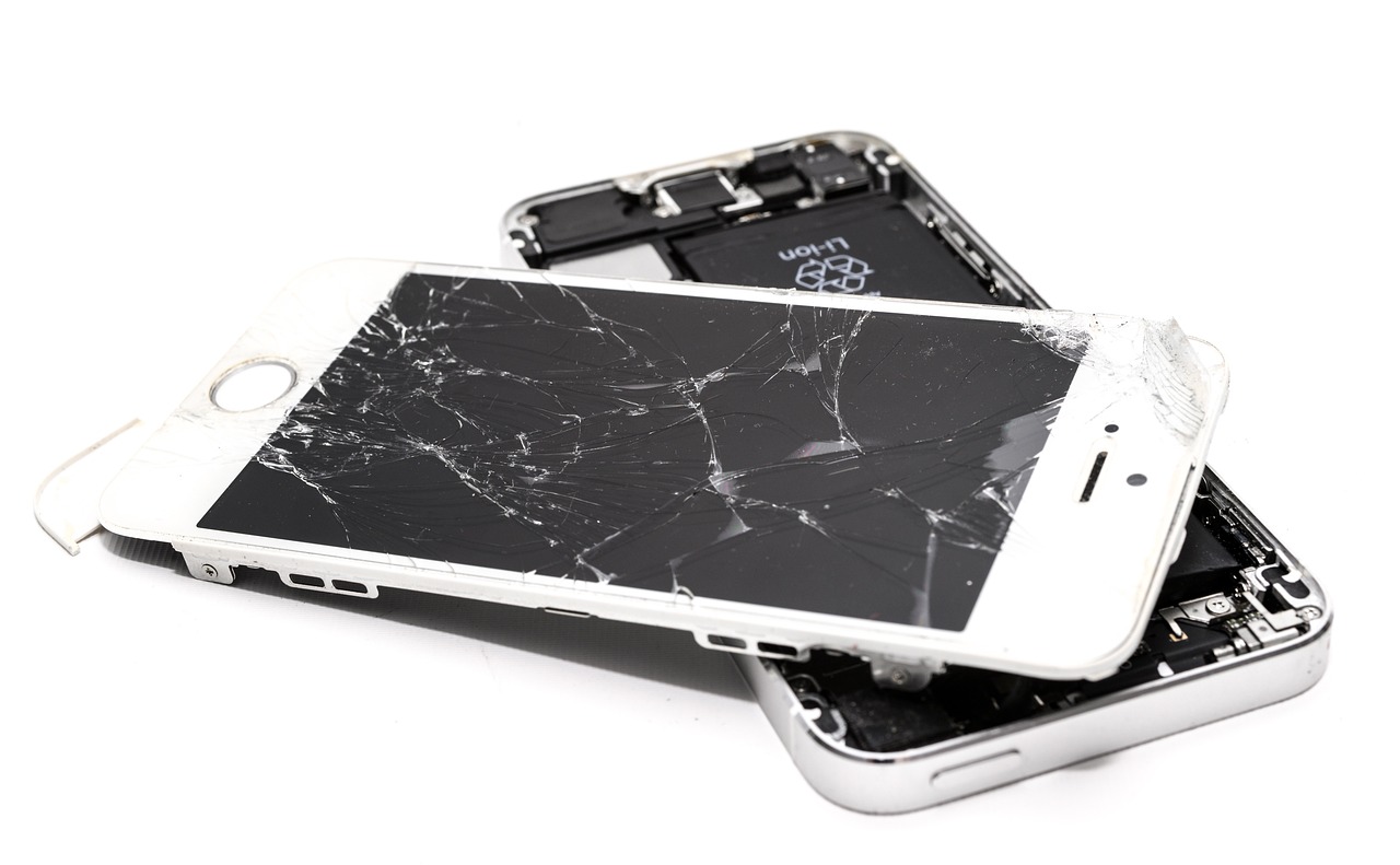broken screen